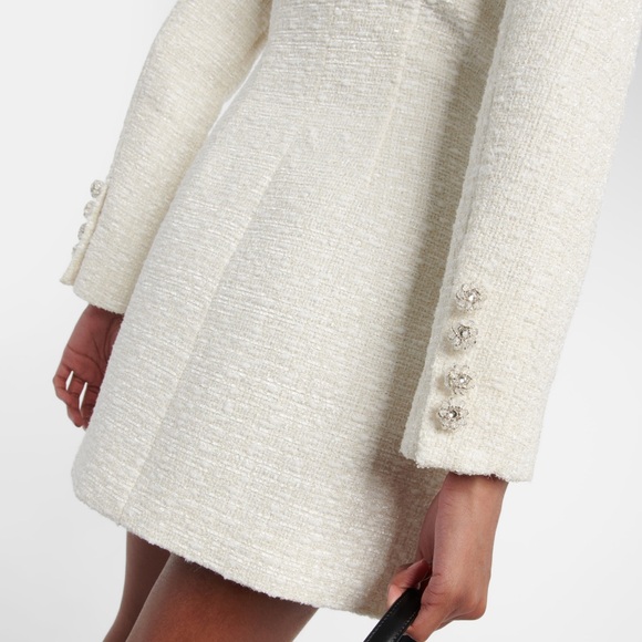 Self-Portrait Bouclé Tailored Mini Dress - Picture 10 of 10